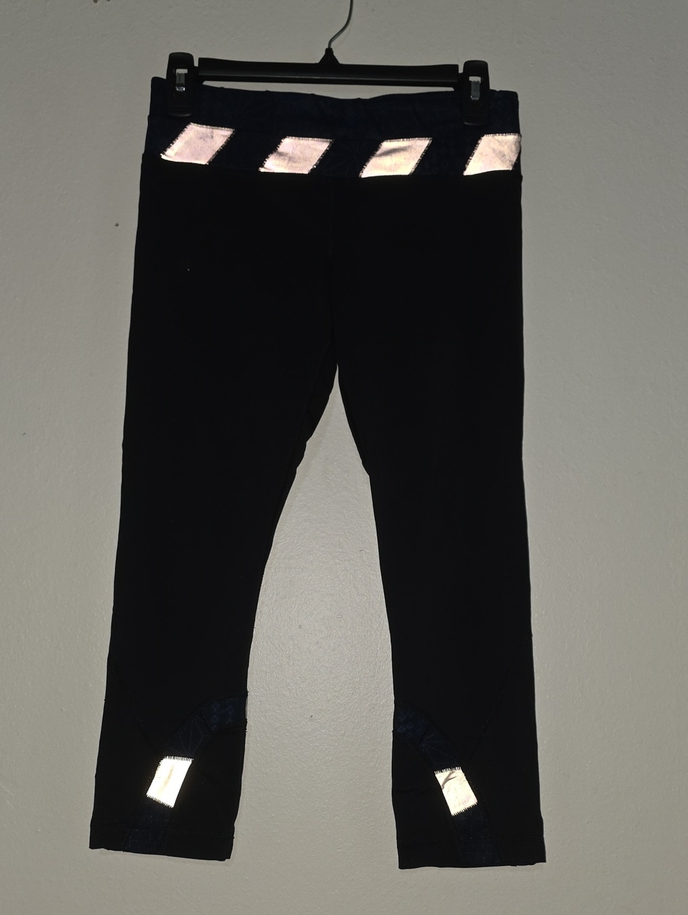 lululemon athletica Black Reflective Accent Leggings